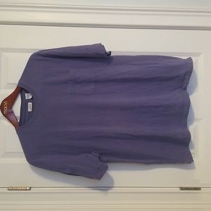 IZOD Tee, Blue, Men's XL